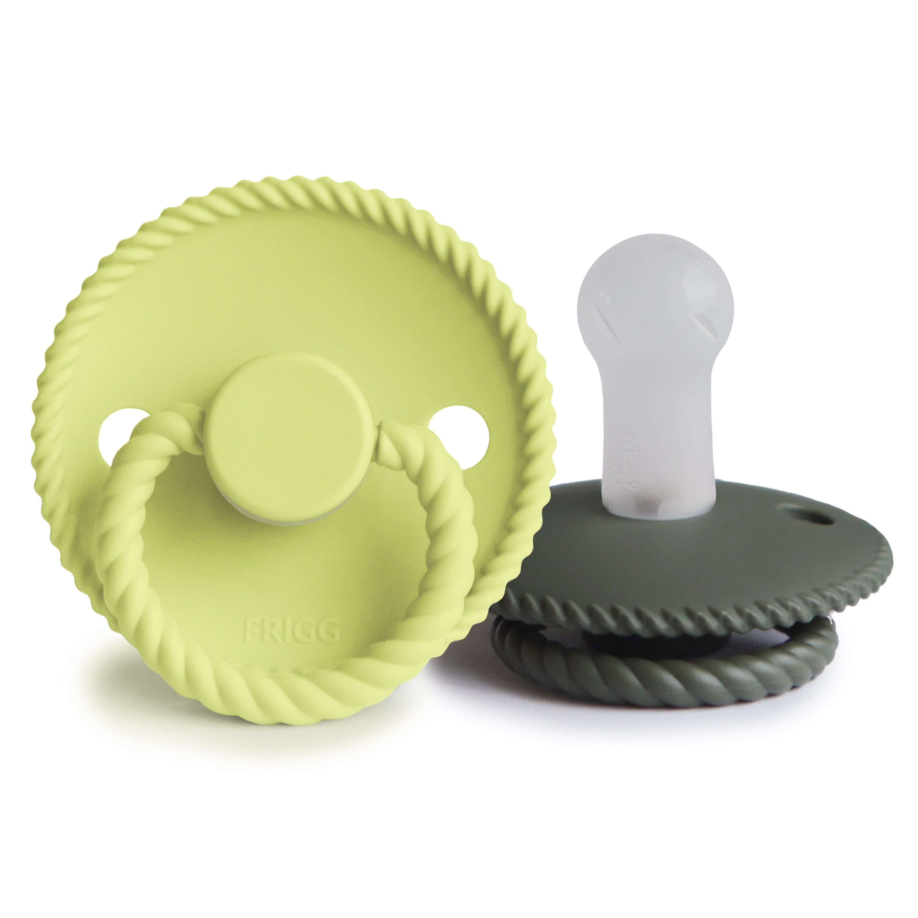 Frigg Rope Silicone Pacifier 2-pack