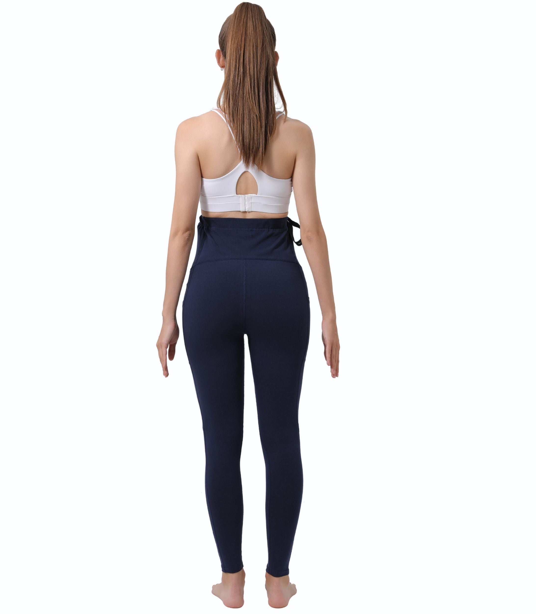Pregnancy Yoga Pants With Pockets (2 Pack)