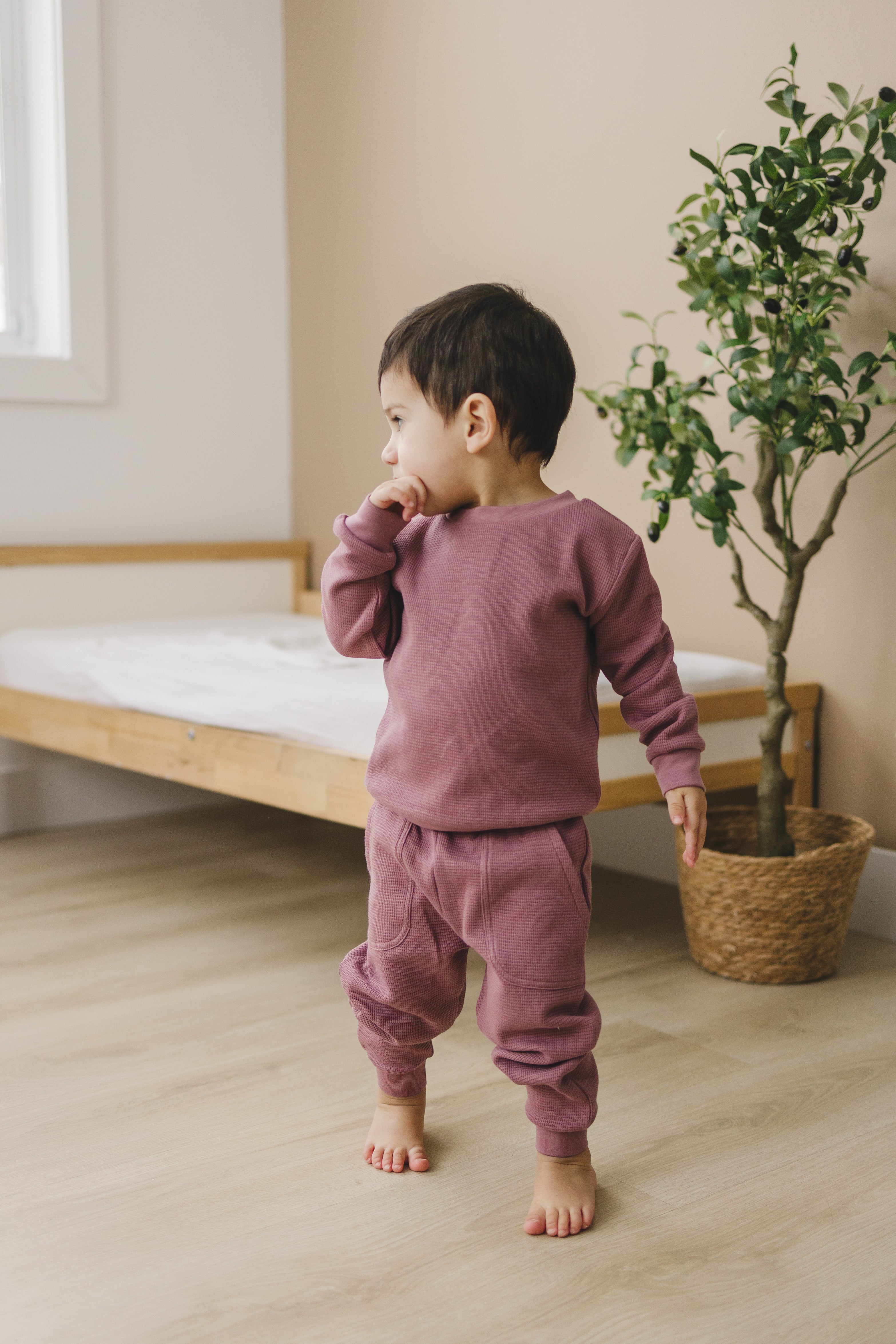 Crew Neck | Mauve