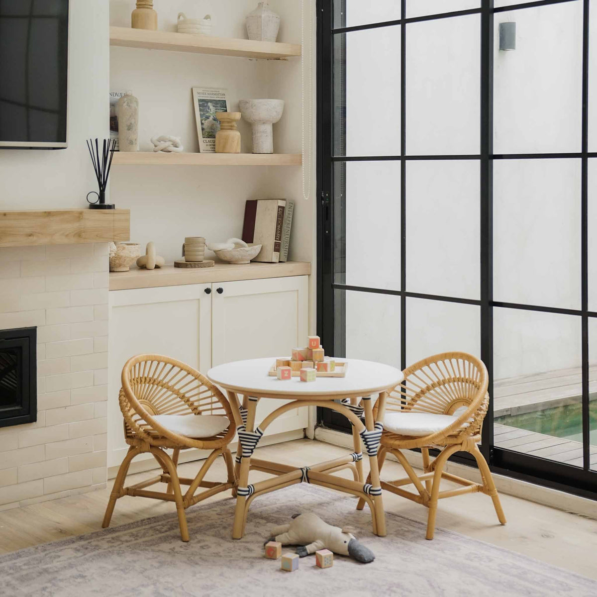 Maya Kids Chair - Natural