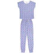 Melanie Women's Pajama Jogger Pant Set Blackberry Floral