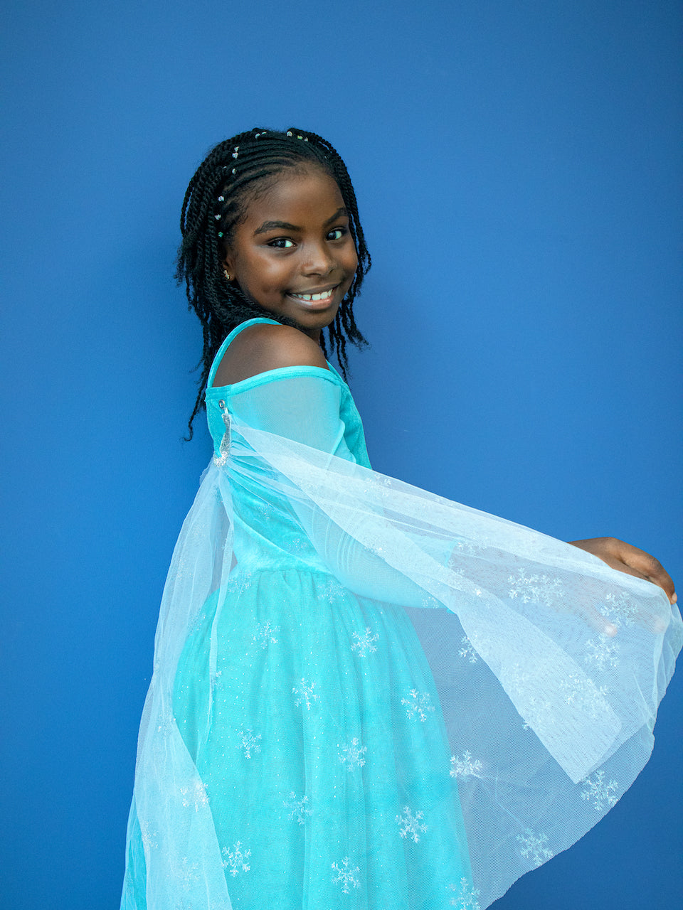 The Frozen Snowflake Queen Costume Dress