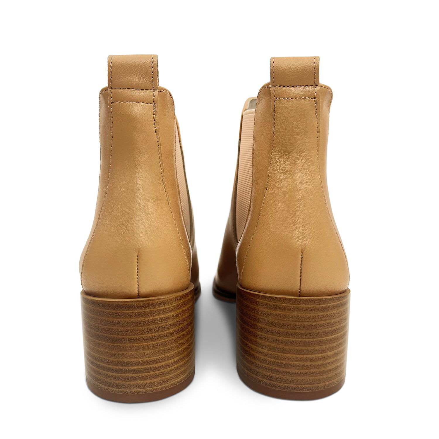 Melissa Chelsea Boot In Tan Leather