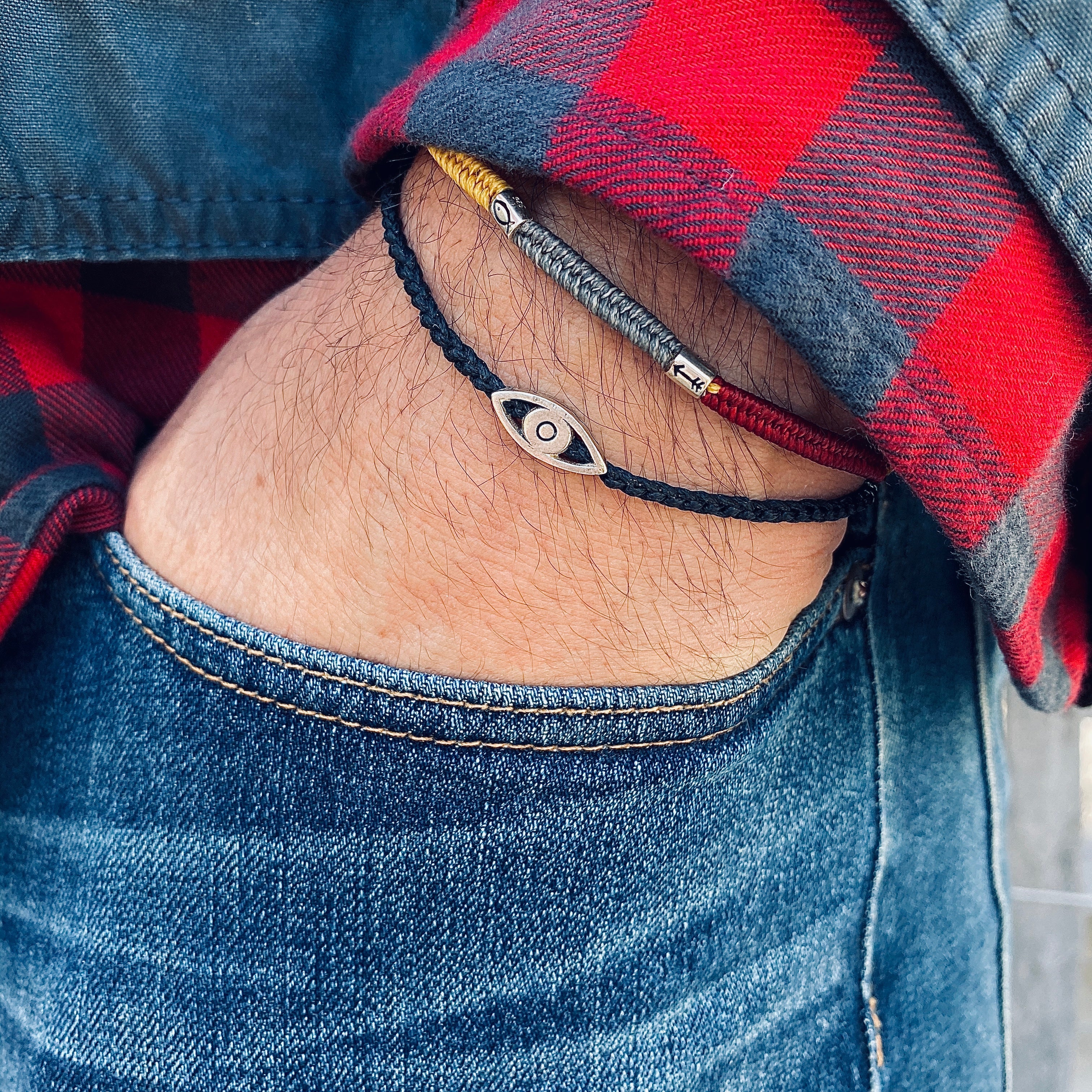 Sterling Silver Braided Bracelet