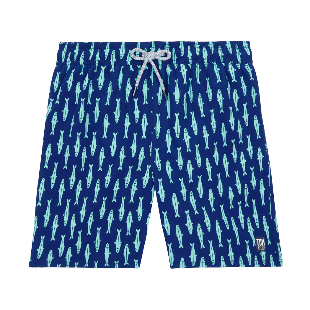 Ink Blue & Green Sardines