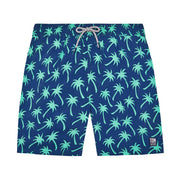 Navy & Spring Green Palms