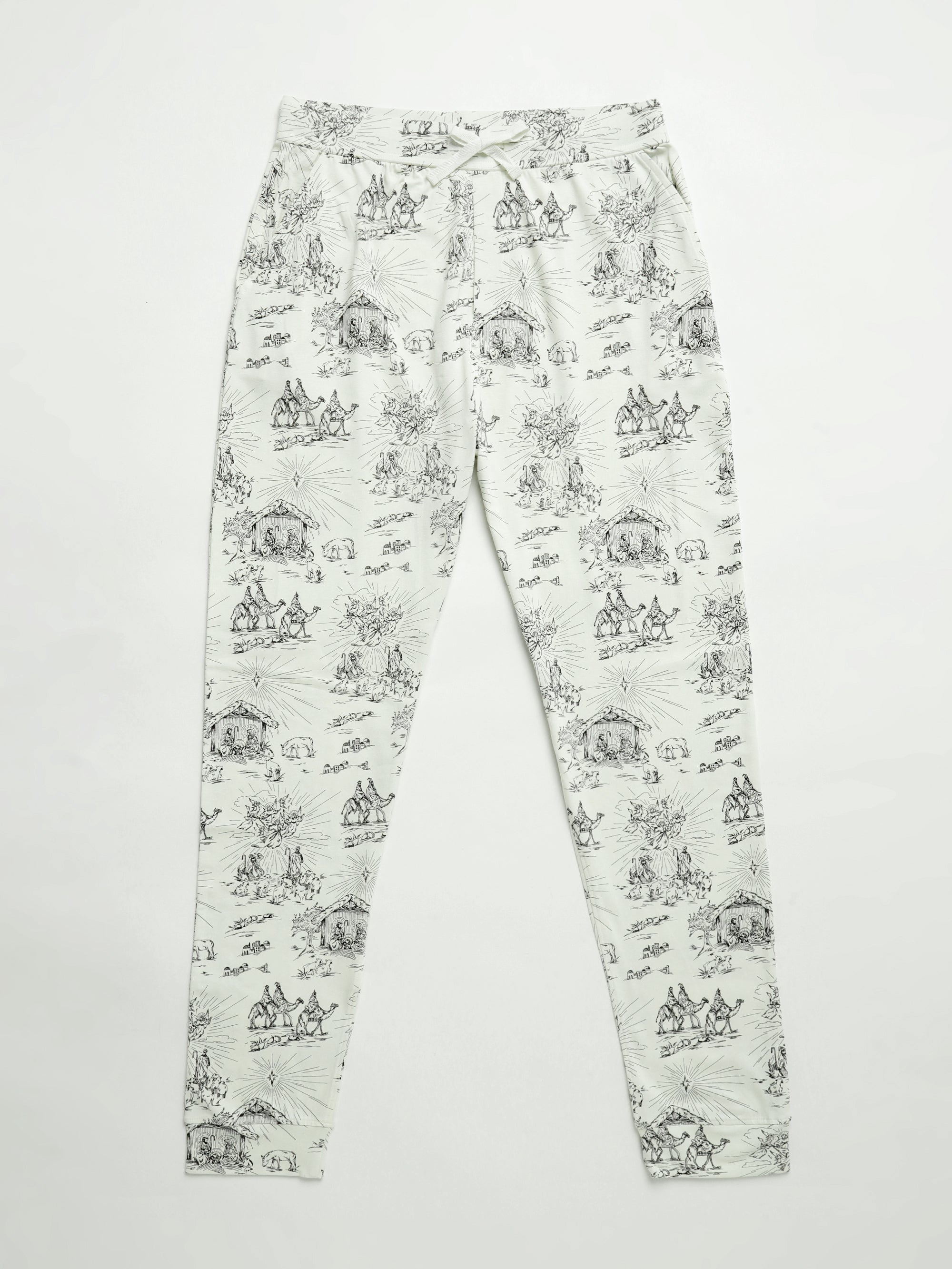 O Little Town Of Bethlehem Mens Pj Set Cotton