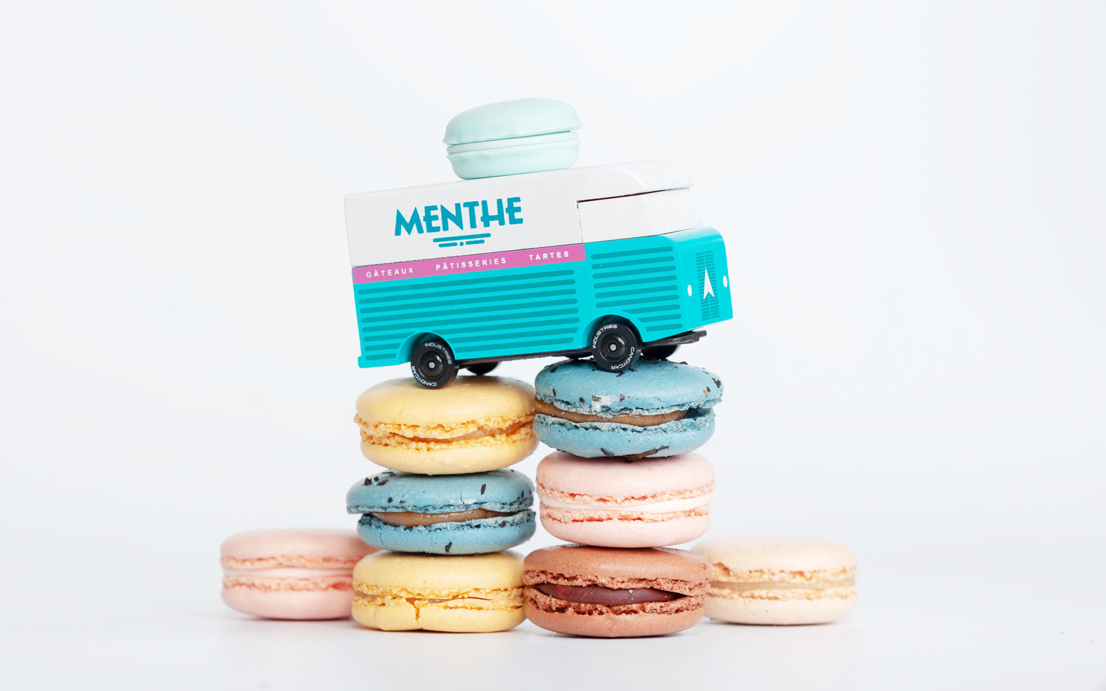 Menthe Macaron Van