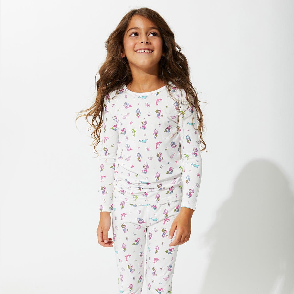 Mermaid Bamboo Kids Pajamas