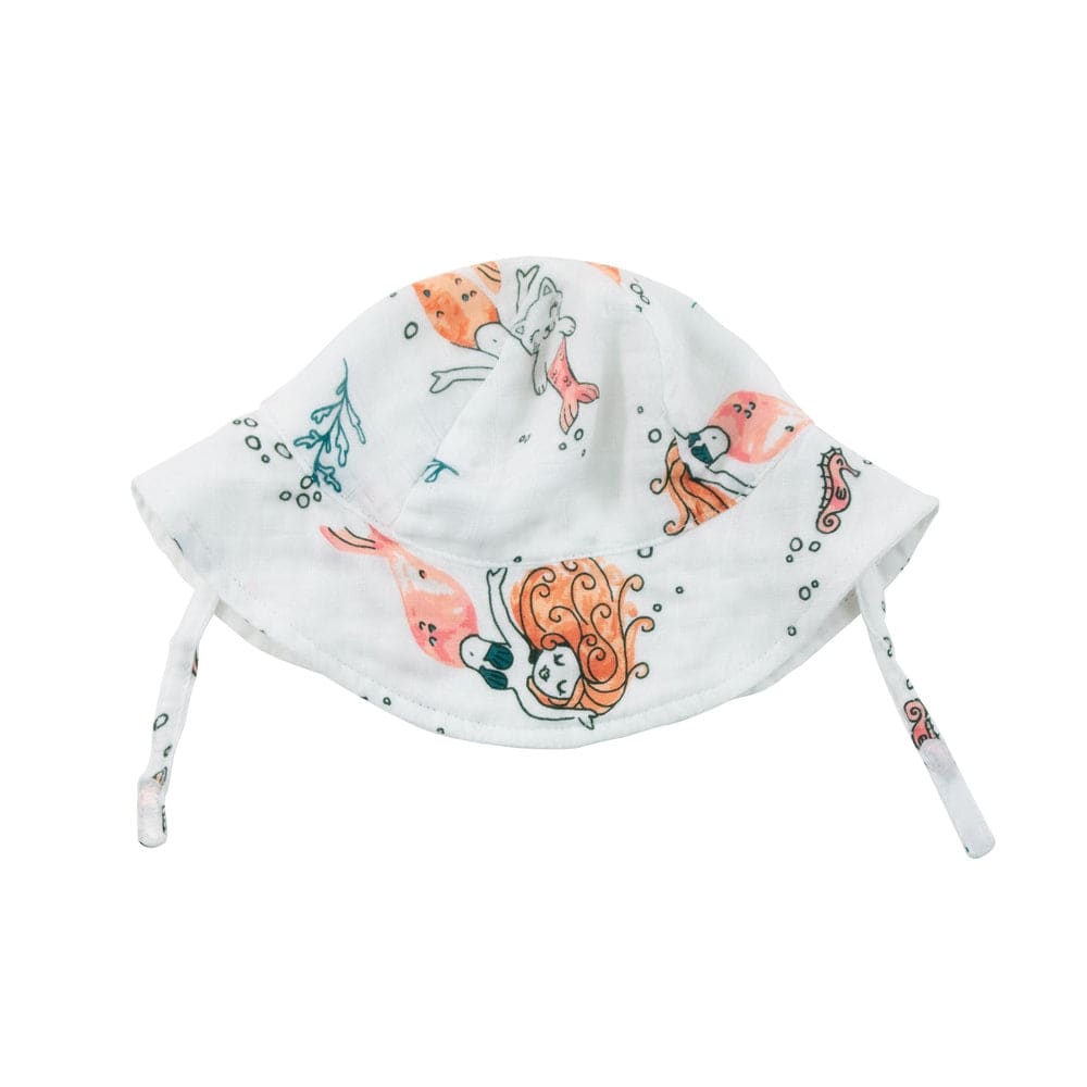 Mermaids Oh So Soft Muslin Sun Hat