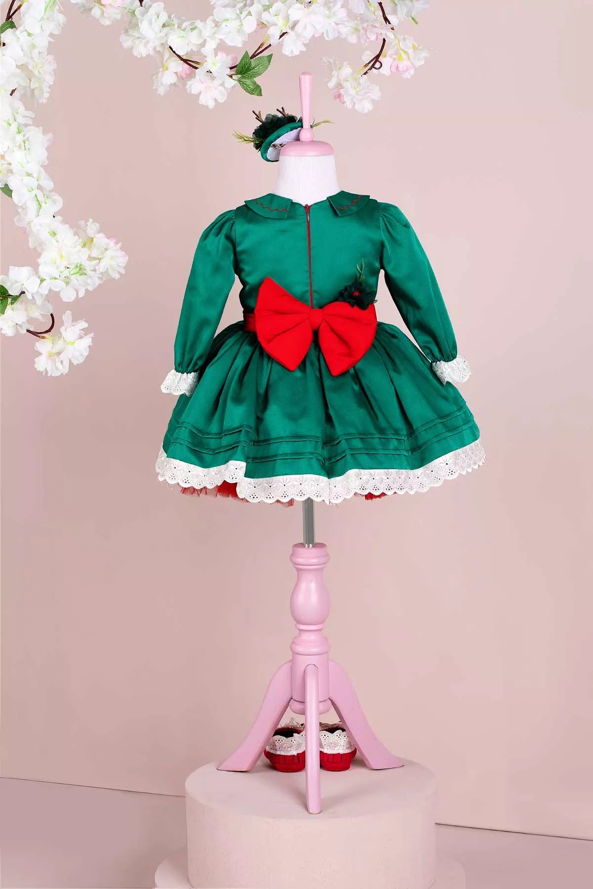 Merry Green Dress Set