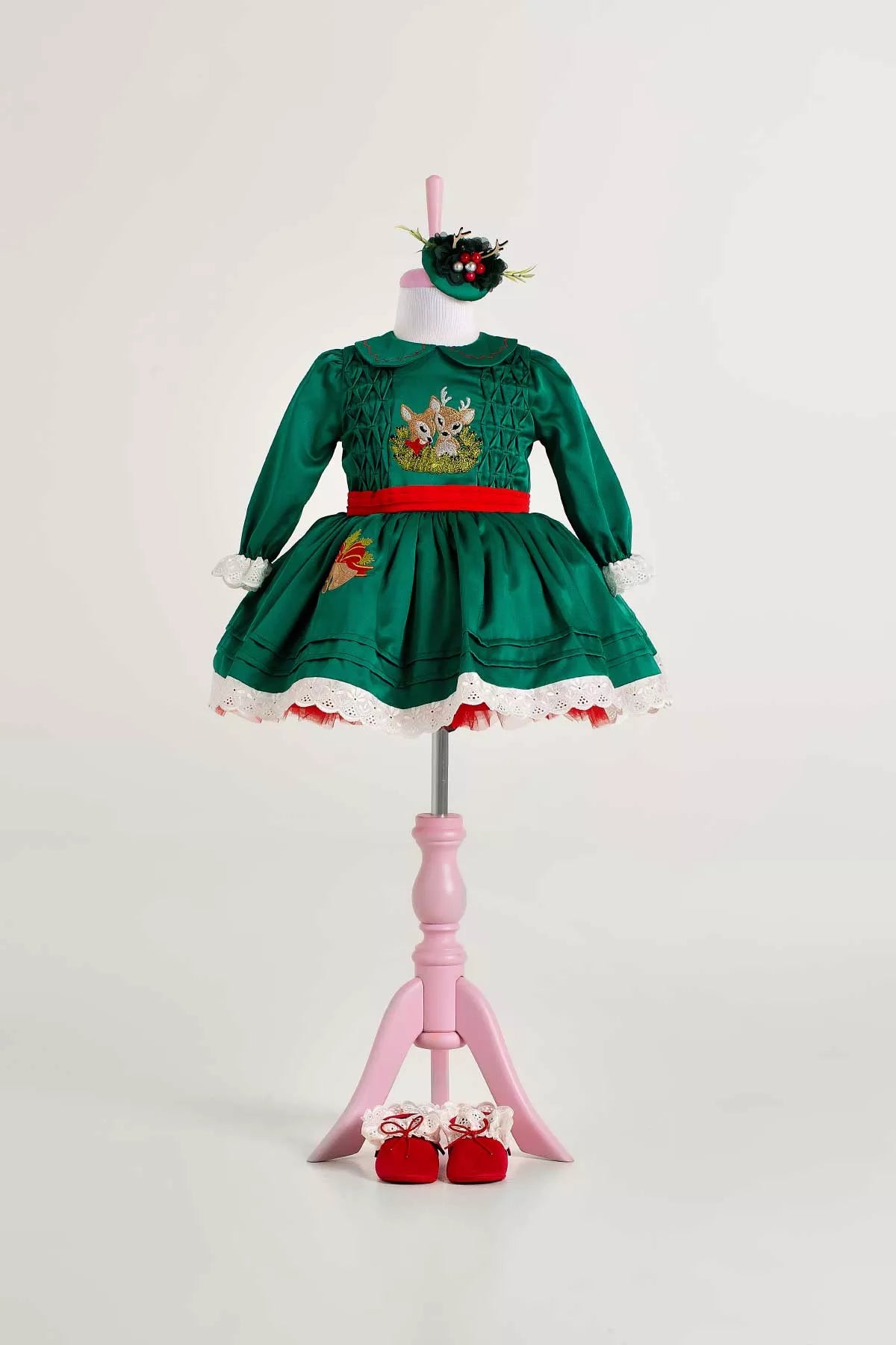 Merry Green Dress Set