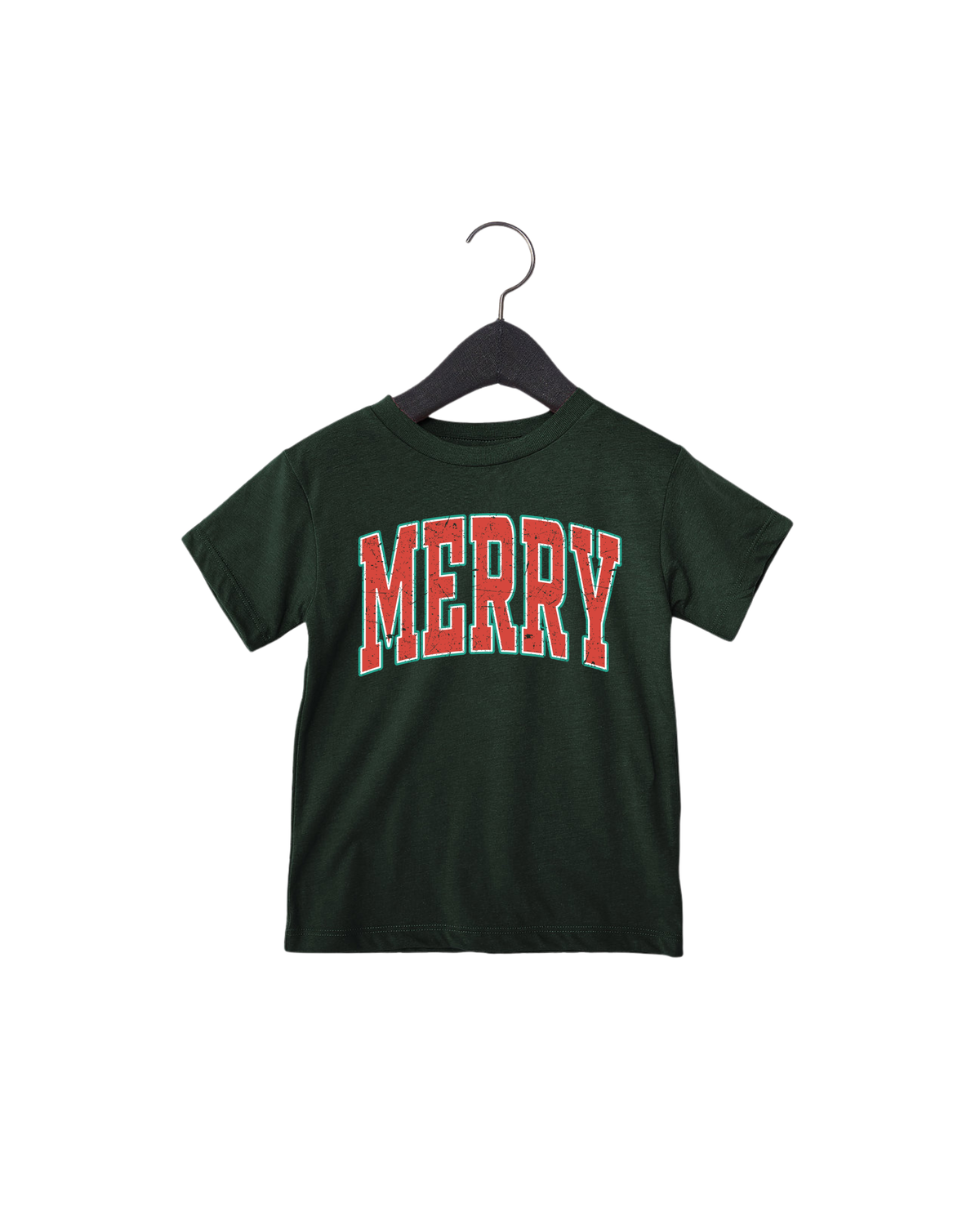 Merry Varsity Kids Tee