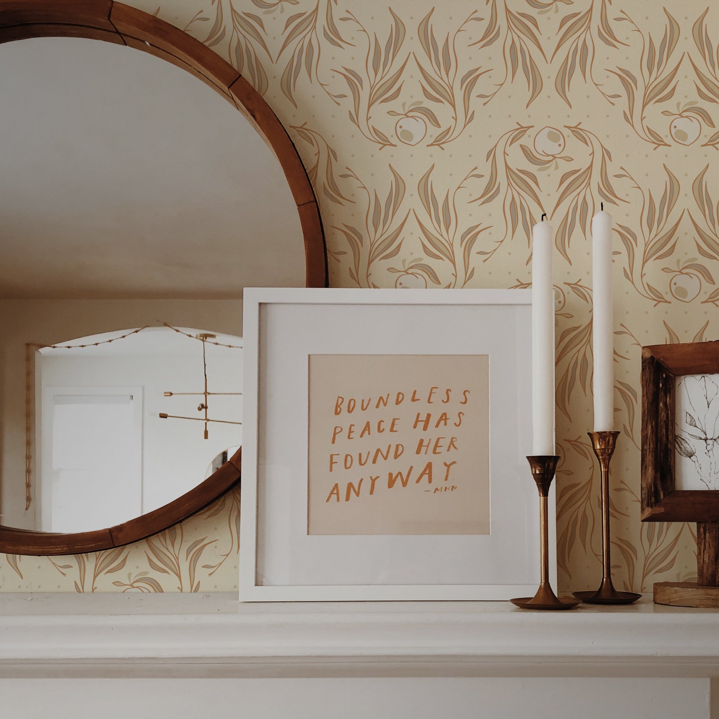 Mia Wallpaper By Erin Silliman Designs