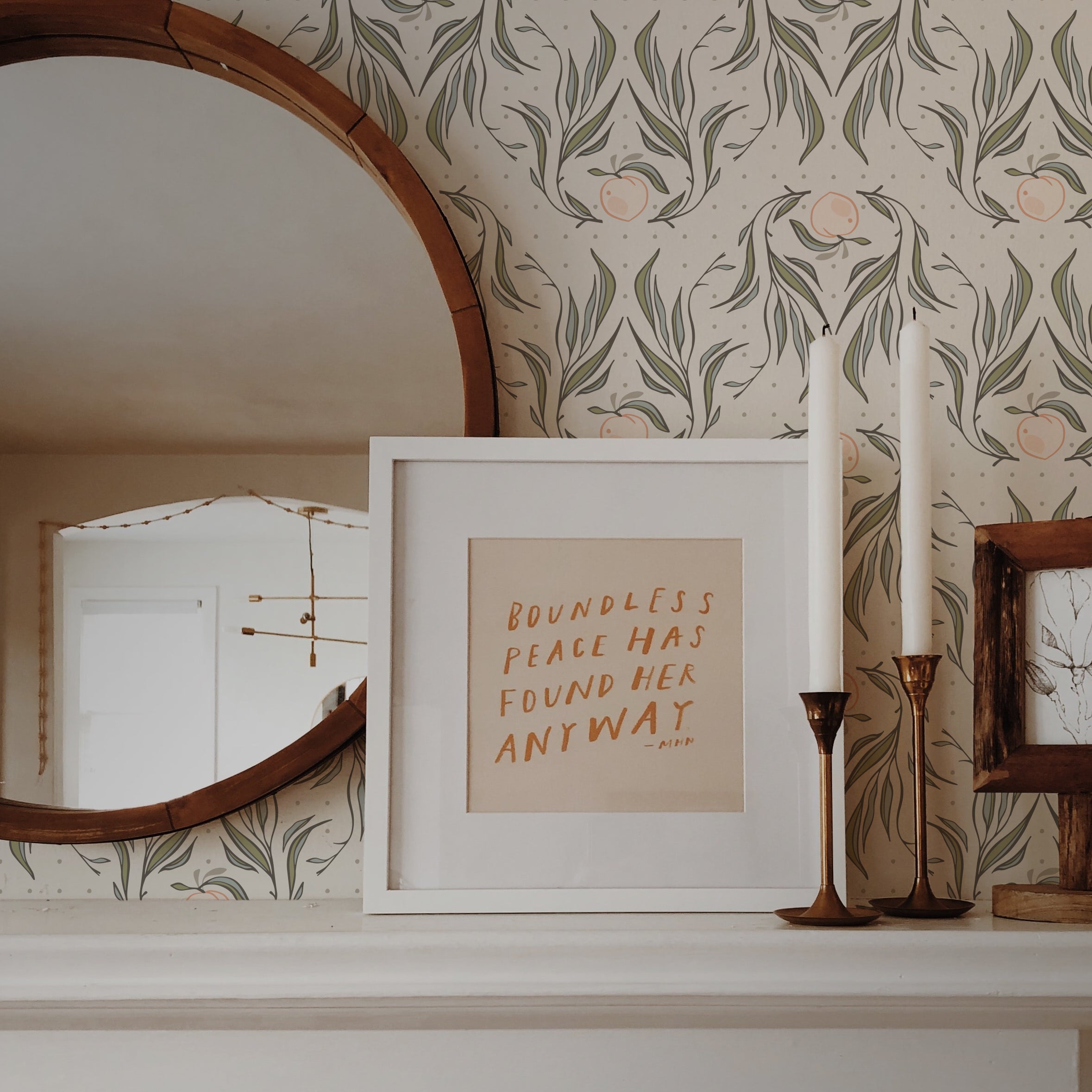 Mia Wallpaper By Erin Silliman Designs