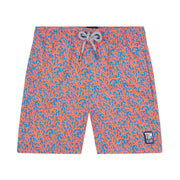 Mid Blue & Orange Coral