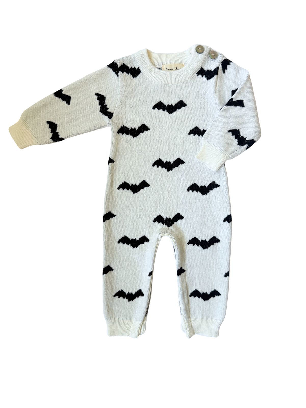 Midnight Bats Jacquard Jumpsuit