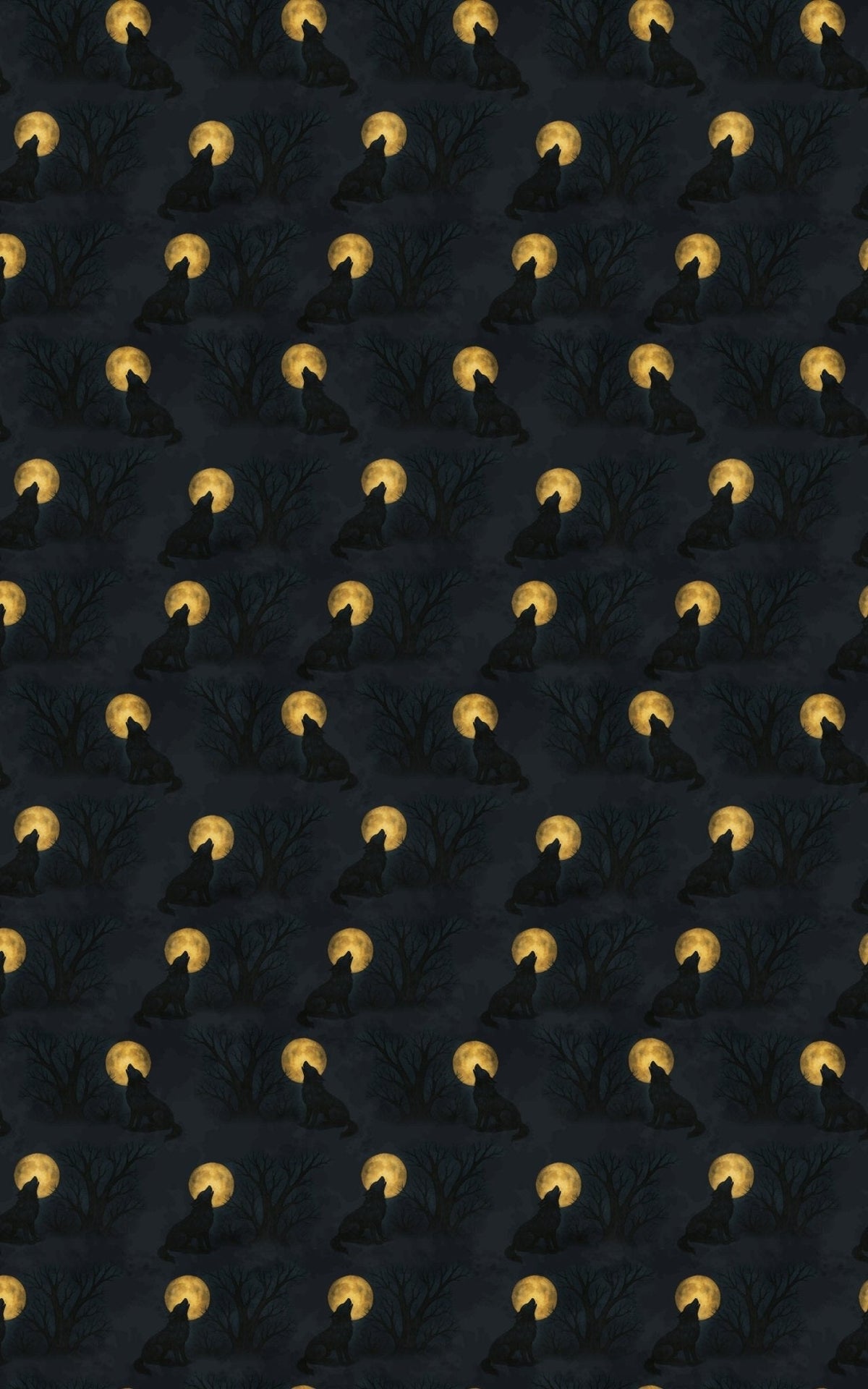 Midnight Howl Wrapping Paper