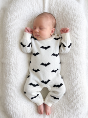 Midnight Bats Jacquard Jumpsuit
