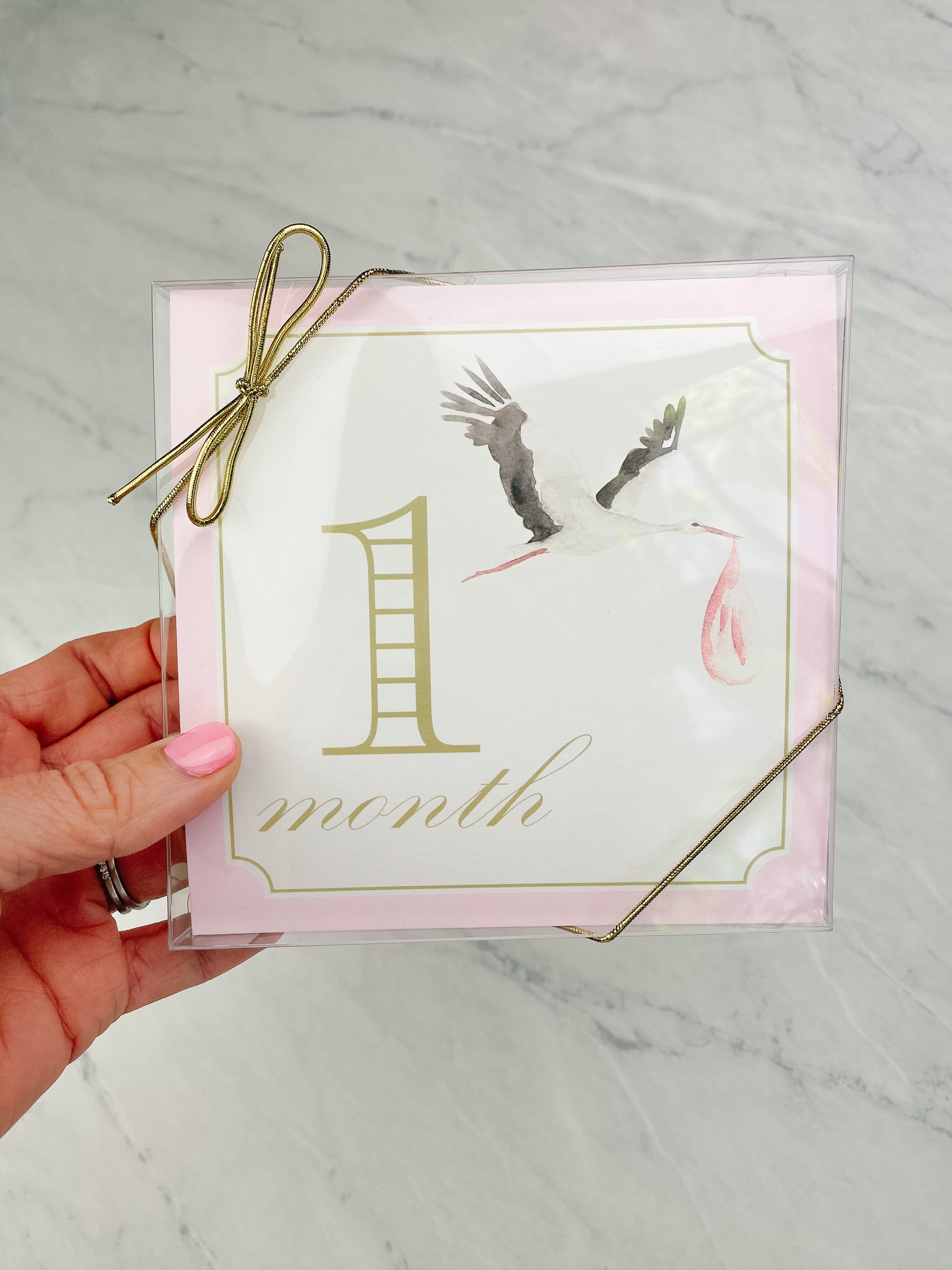 Classic Girl Milestone Cards