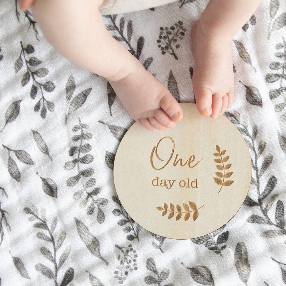 One Day Old Milestone Moments Disc