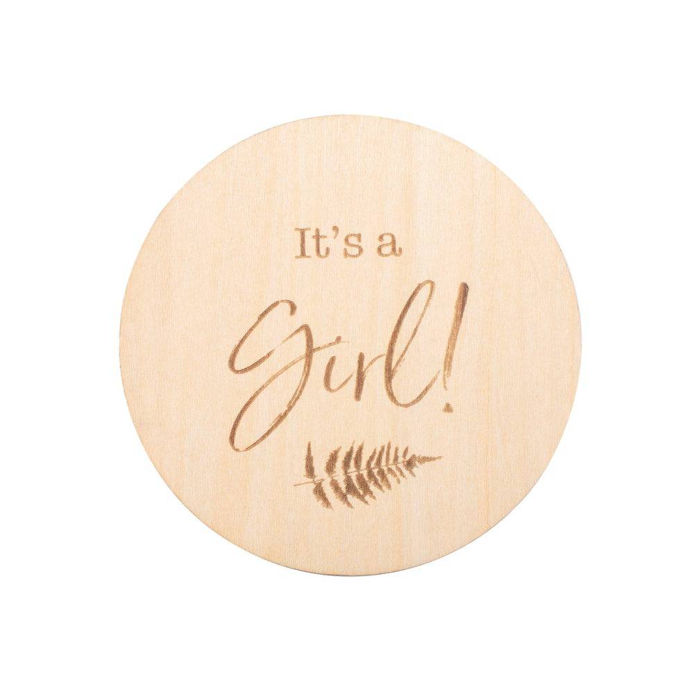 It's A Girl Milestone Moments Disc