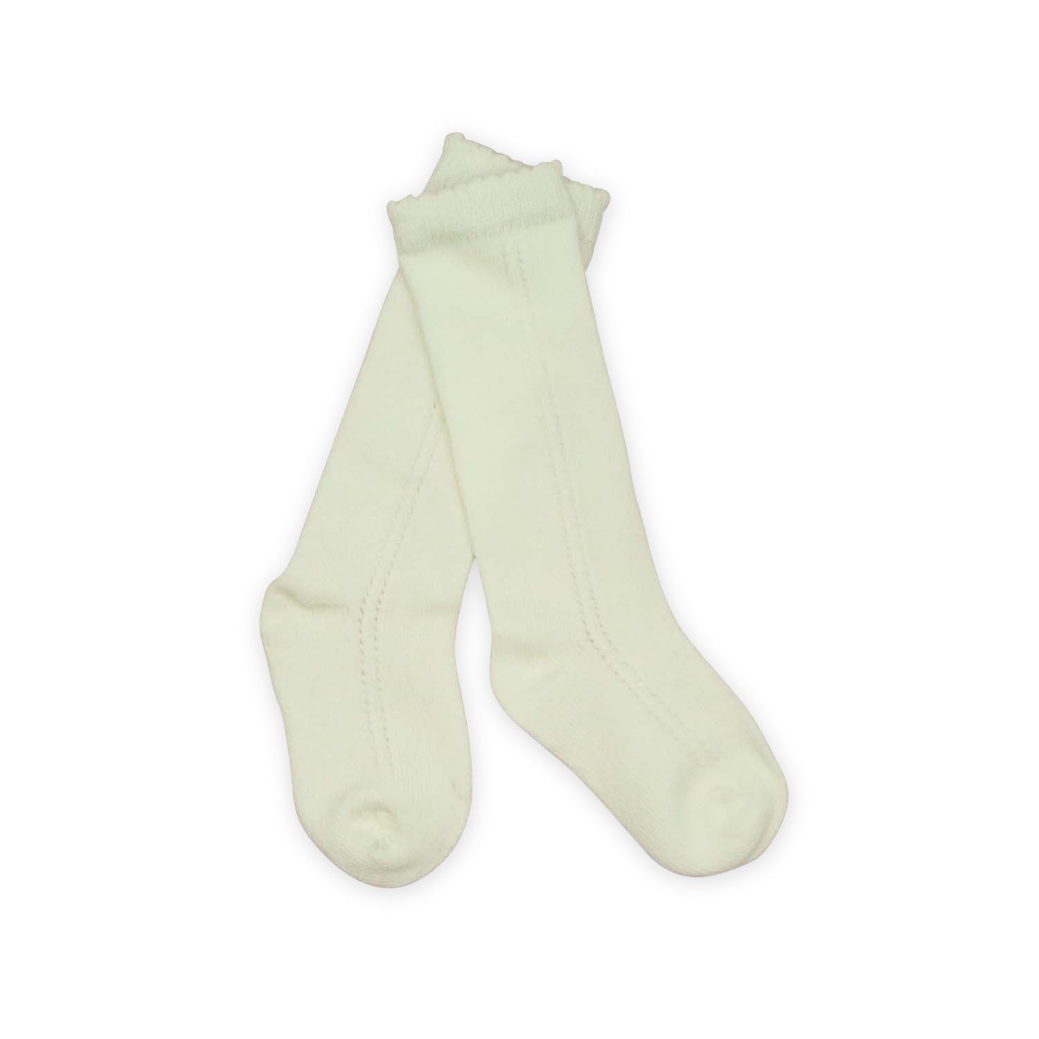 Openwork Knee Sock (milk)