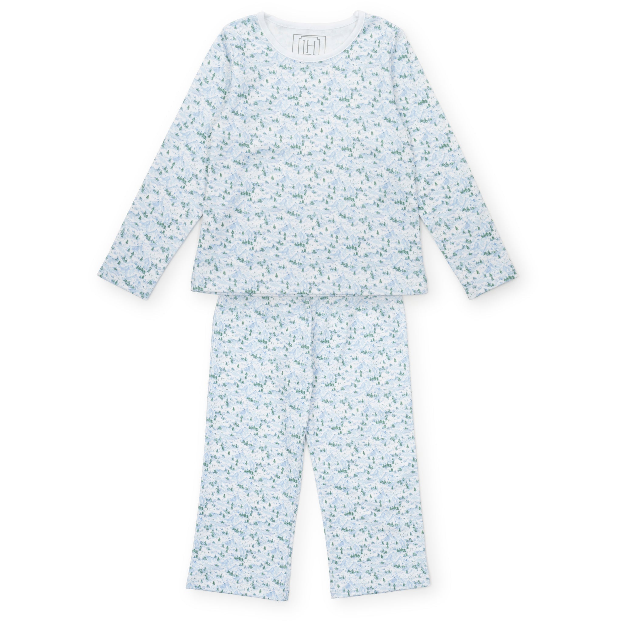 Millie Girls' Pant Set Snowcapped Mountains