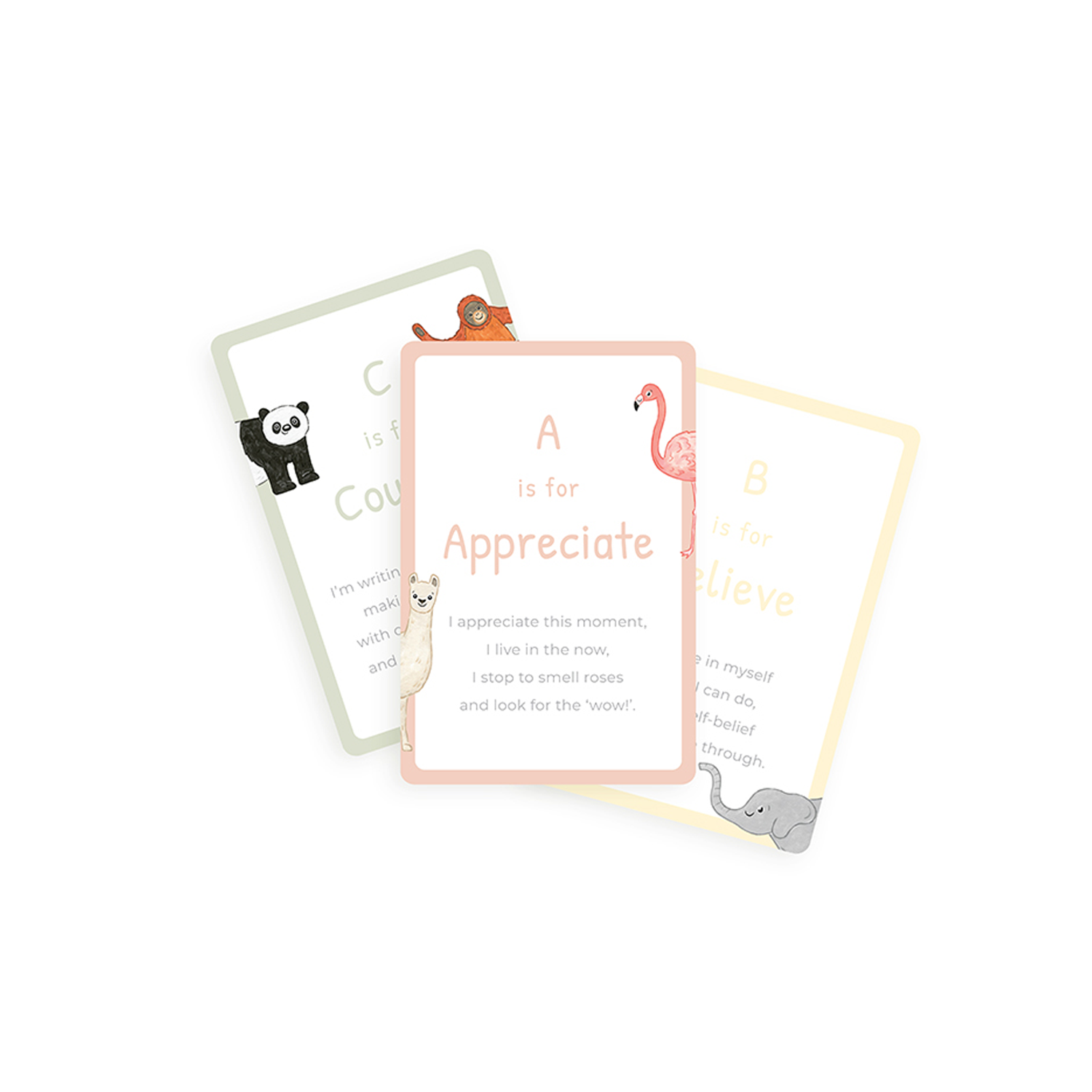 A-z Mindful Affirmation Cards