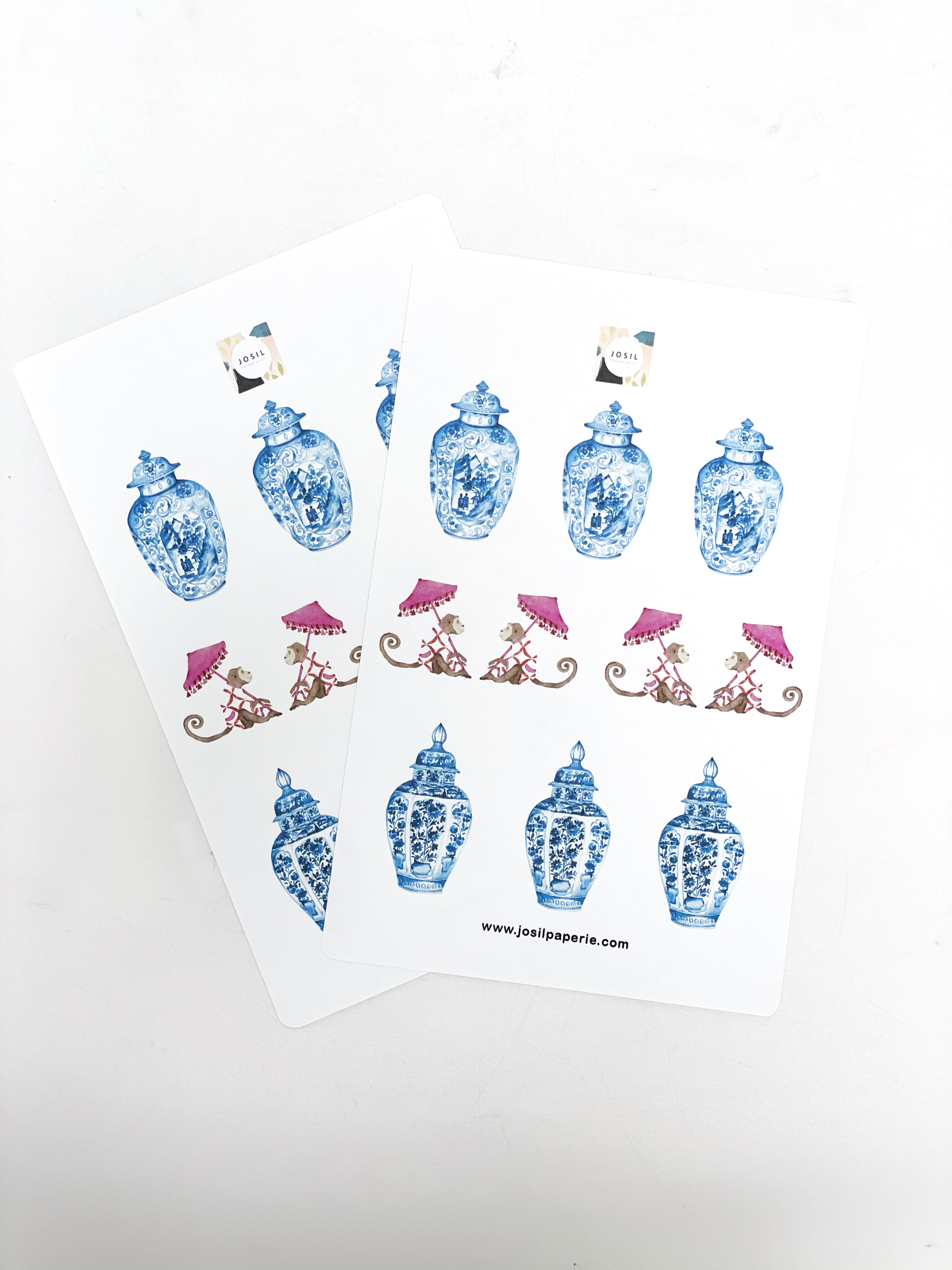 Ginger Jar Stickers