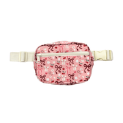 Girls Mini Belt Bag In Cherry Hearts