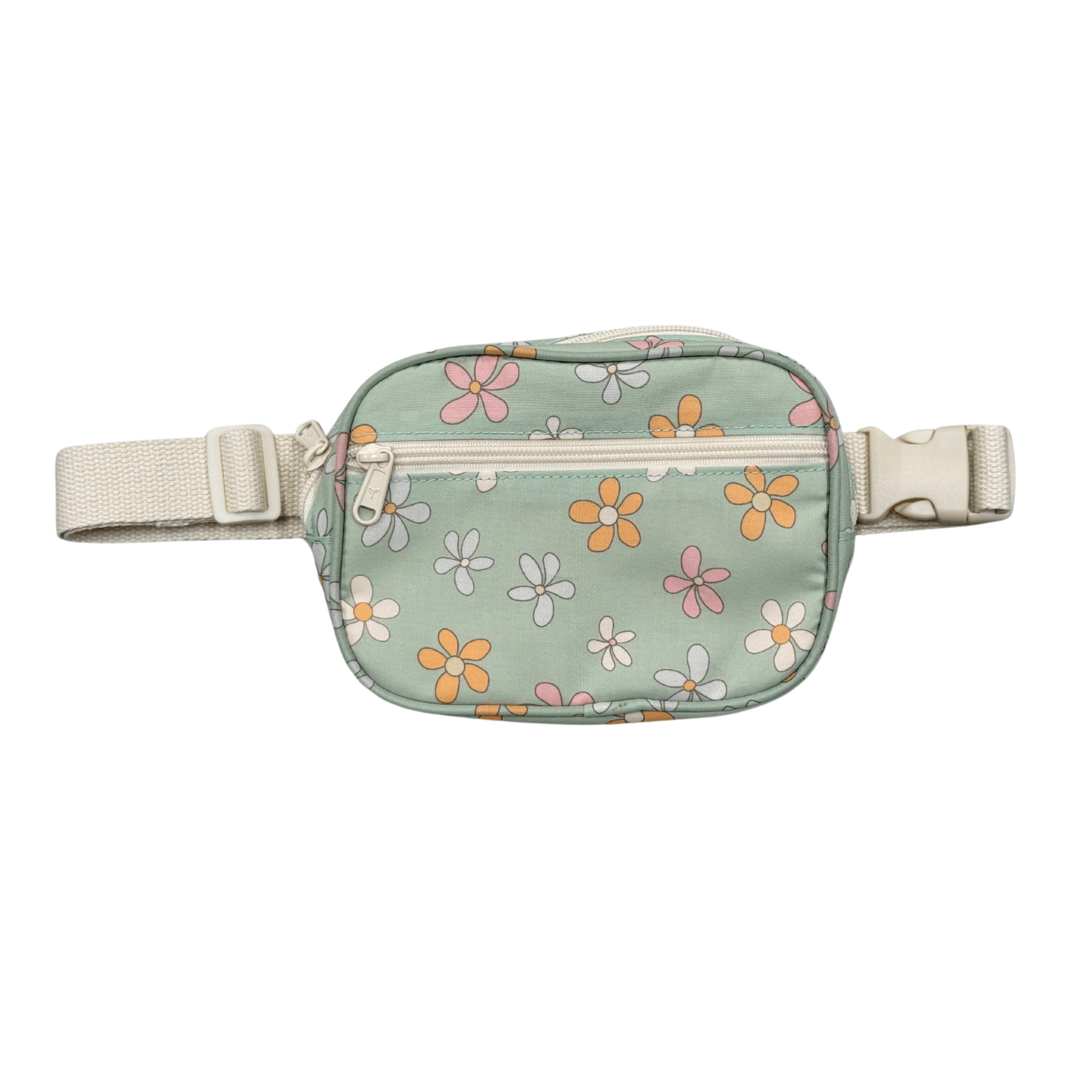 Girls Mini Belt Bag In Sketched Daisy