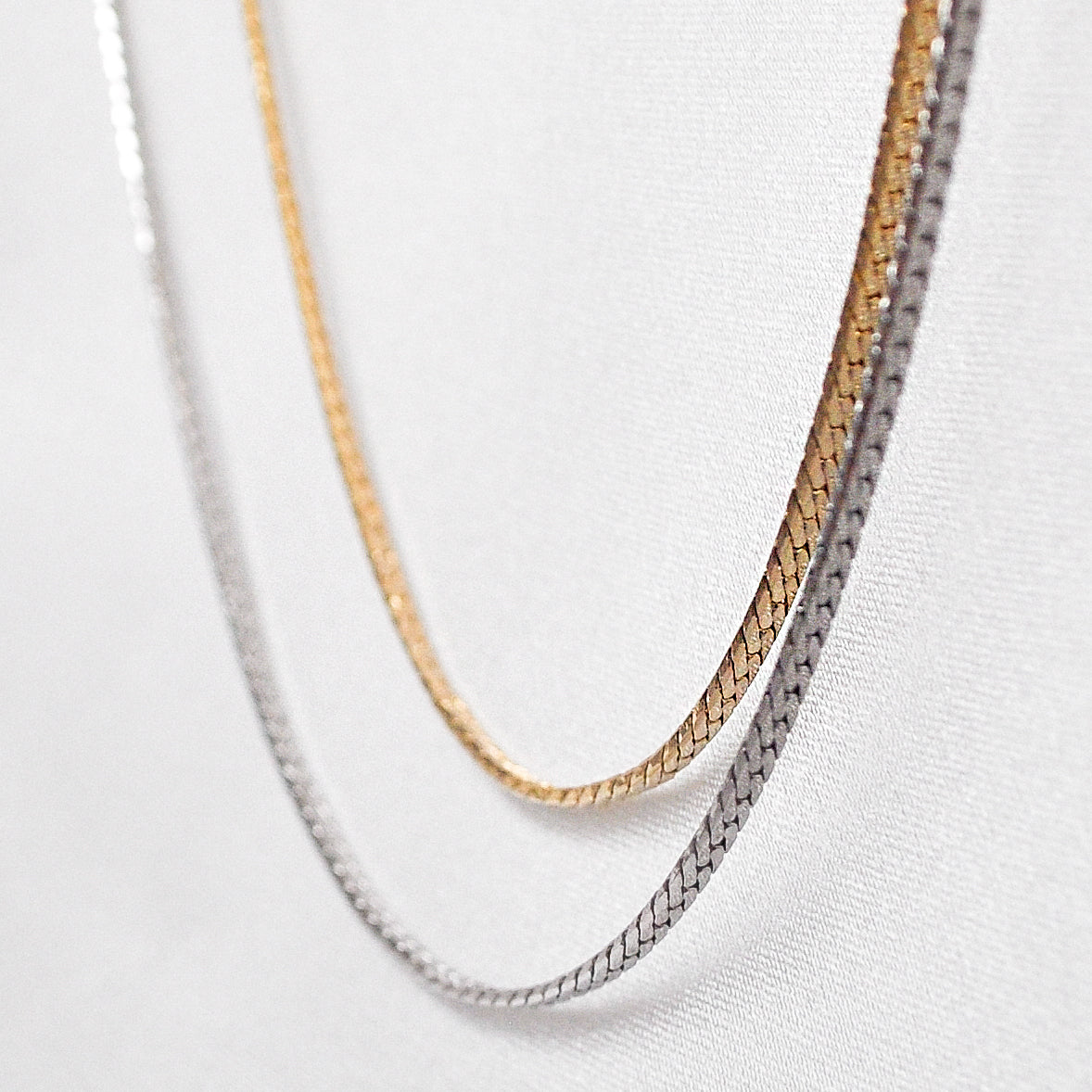 Mini Dani Herringbone Necklace