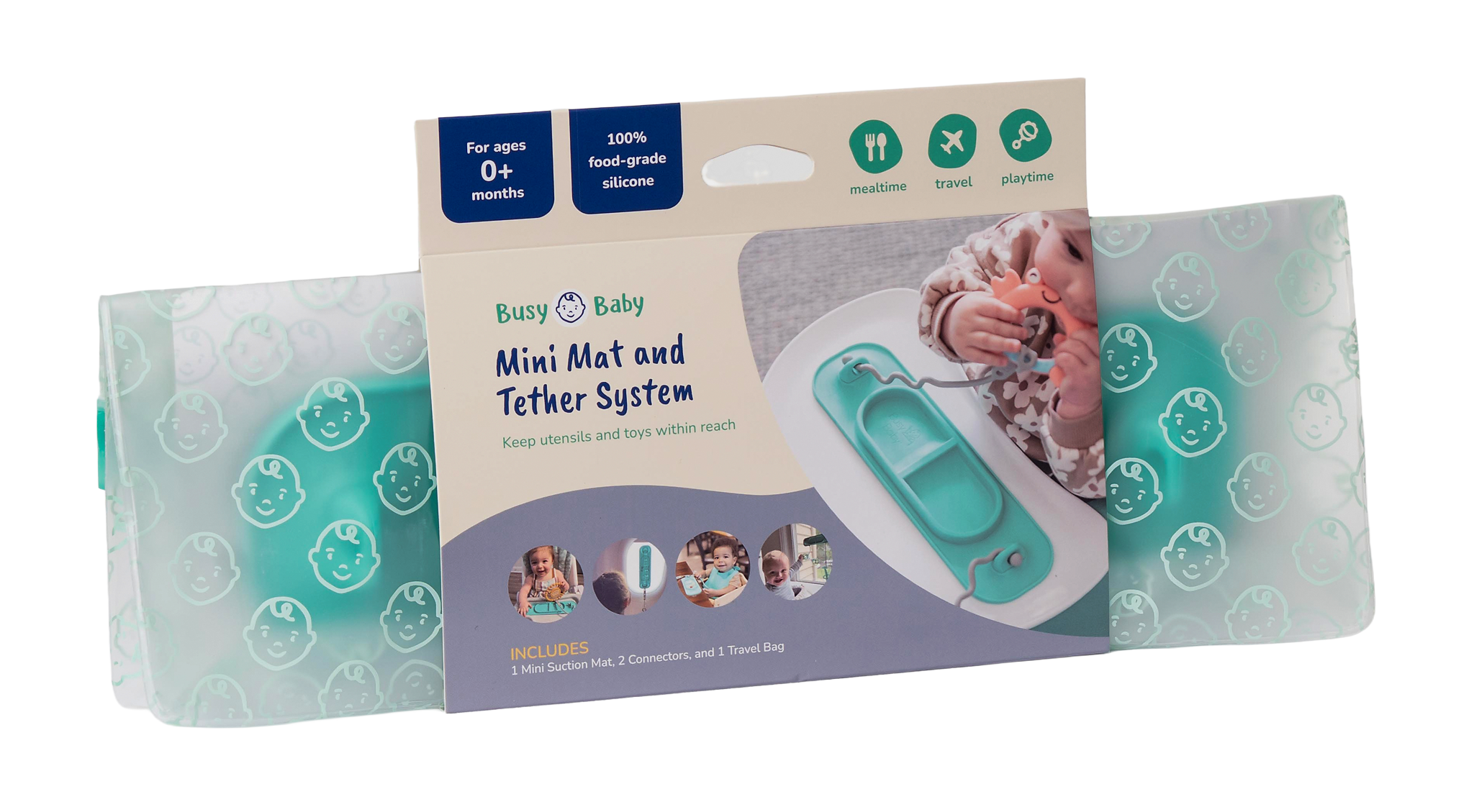 Mini Mat With Toy Straps