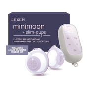 Minimoon Breast Pump With Slim Cups And Large Insert Kit