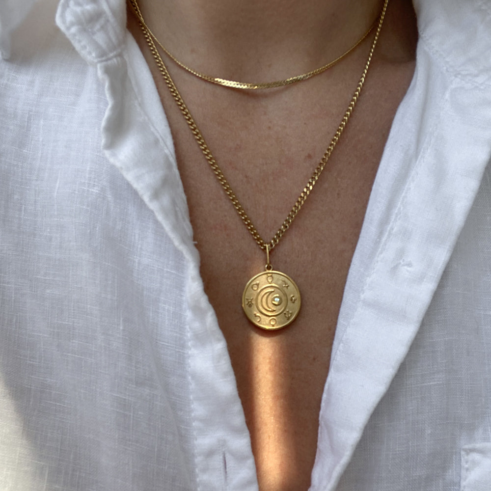 Mini Dani Herringbone Necklace