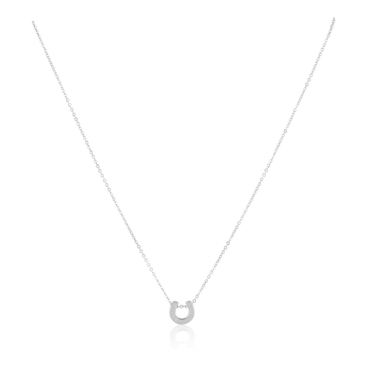 Mini Maddox Horseshoe Necklace