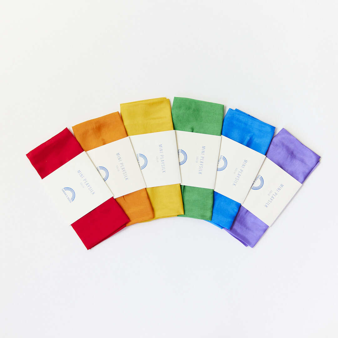 Mini Primary Playsilk Set