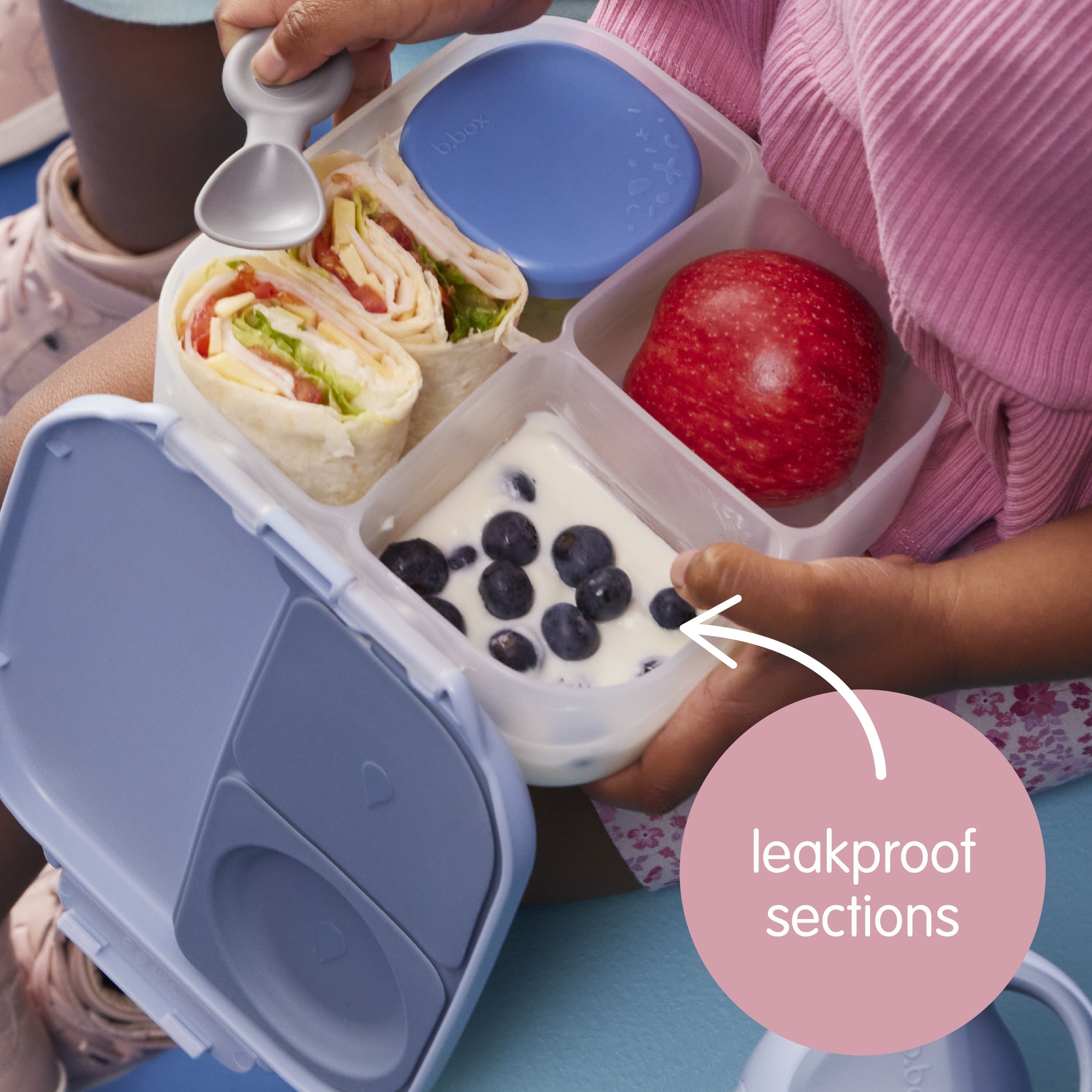 Mini Lunchbox - Blue Slate