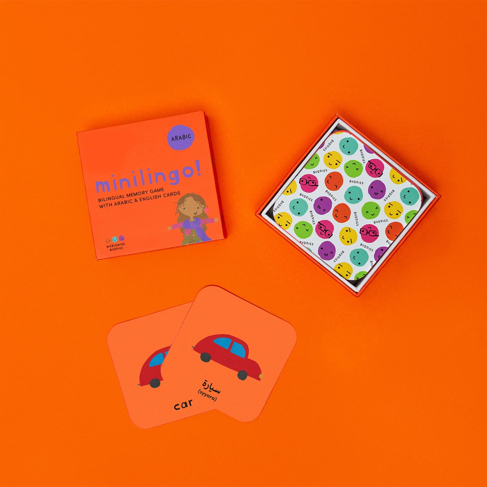 Minilingo, English/arabic Flashcards