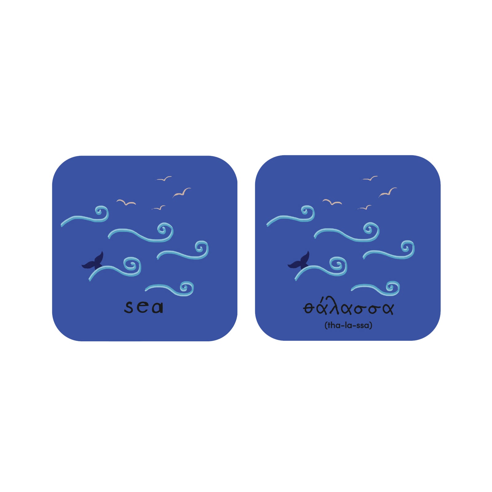 Minilingo, English/greek Flashcards