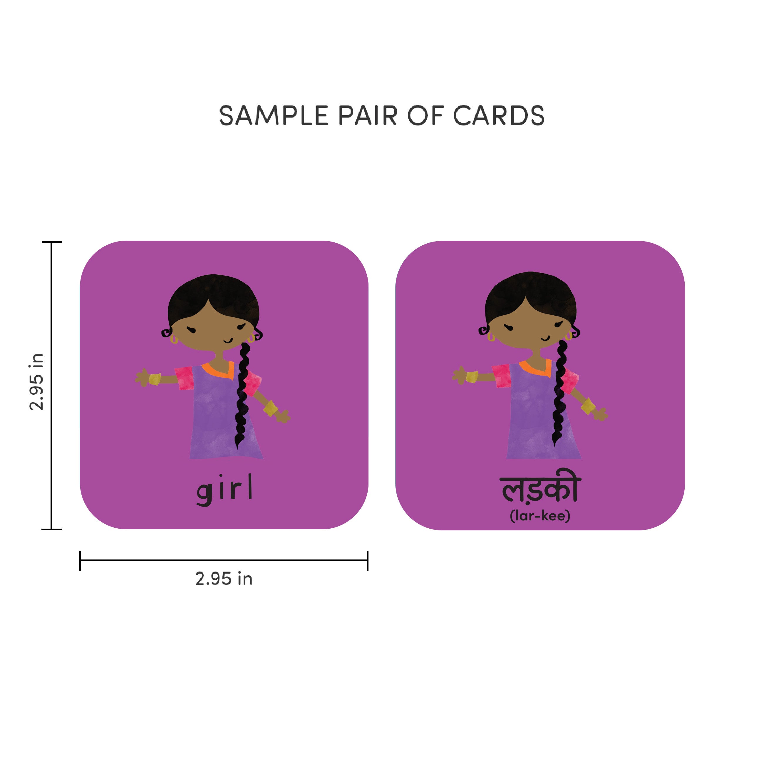 Minilingo, English/hindi Flashcards