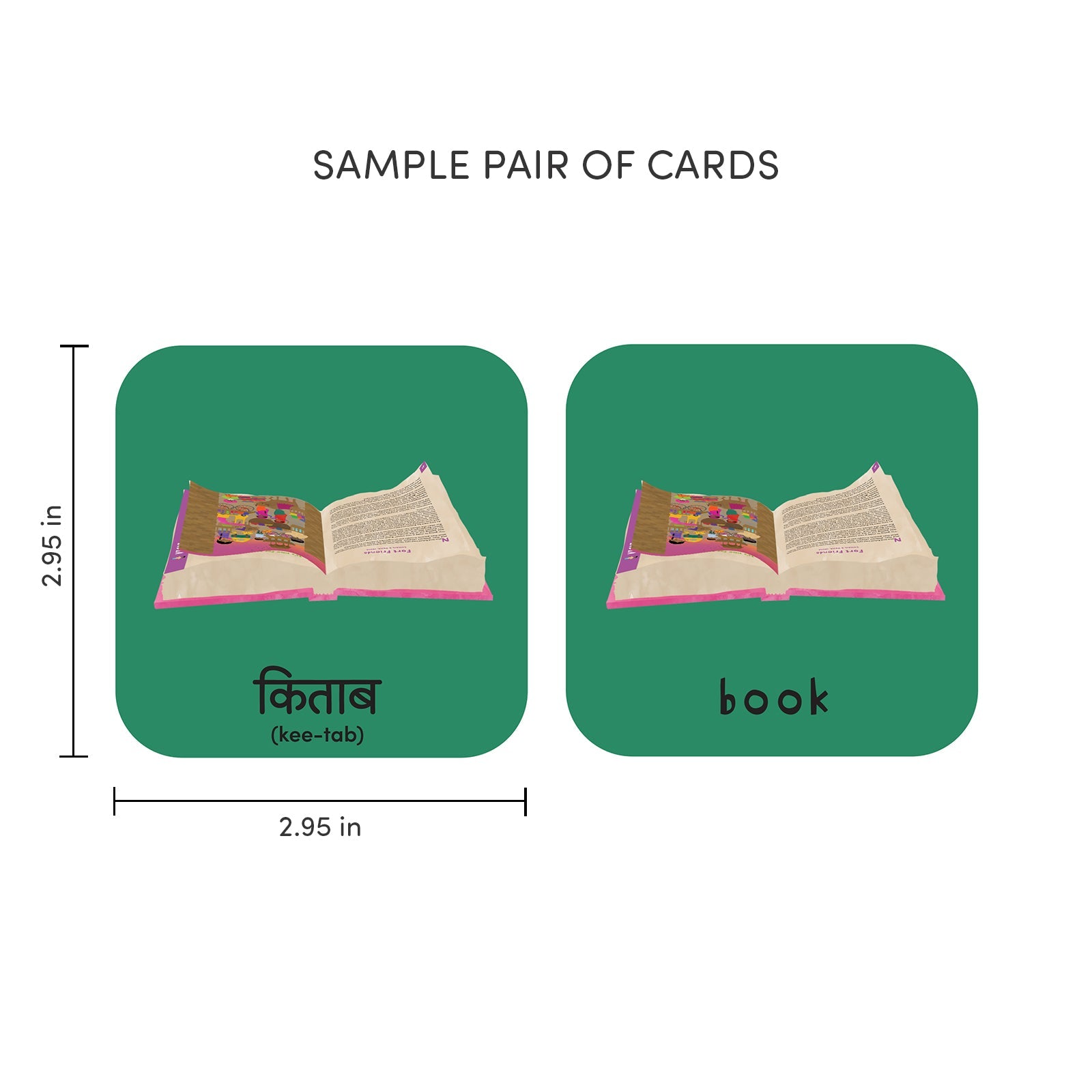 Minilingo, English/hindi Flashcards