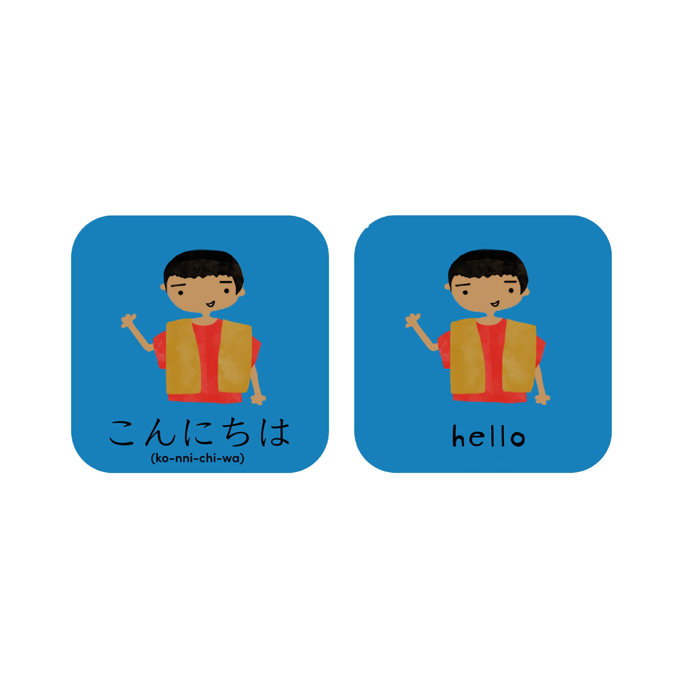 Minilingo, English/japanese Flashcards