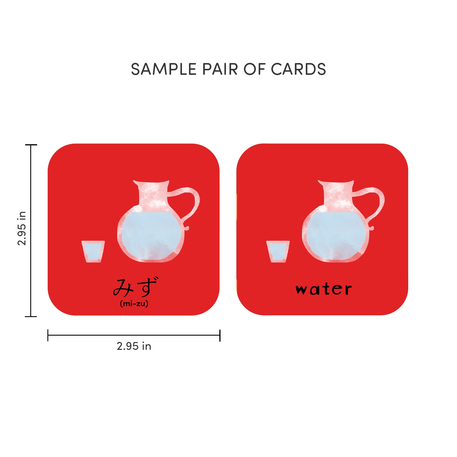 Minilingo, English/japanese Flashcards