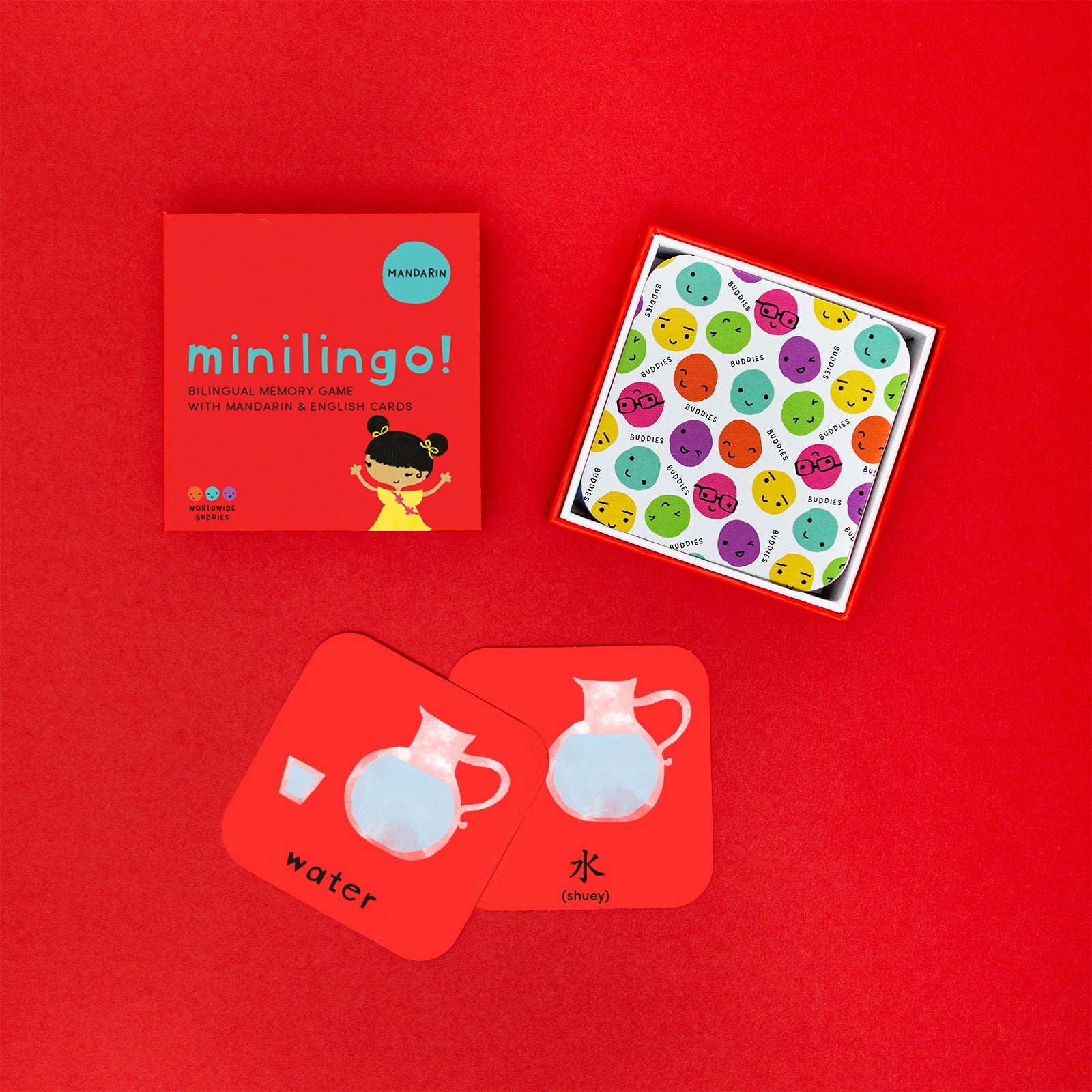 Minilingo, English/mandarin Flashcards