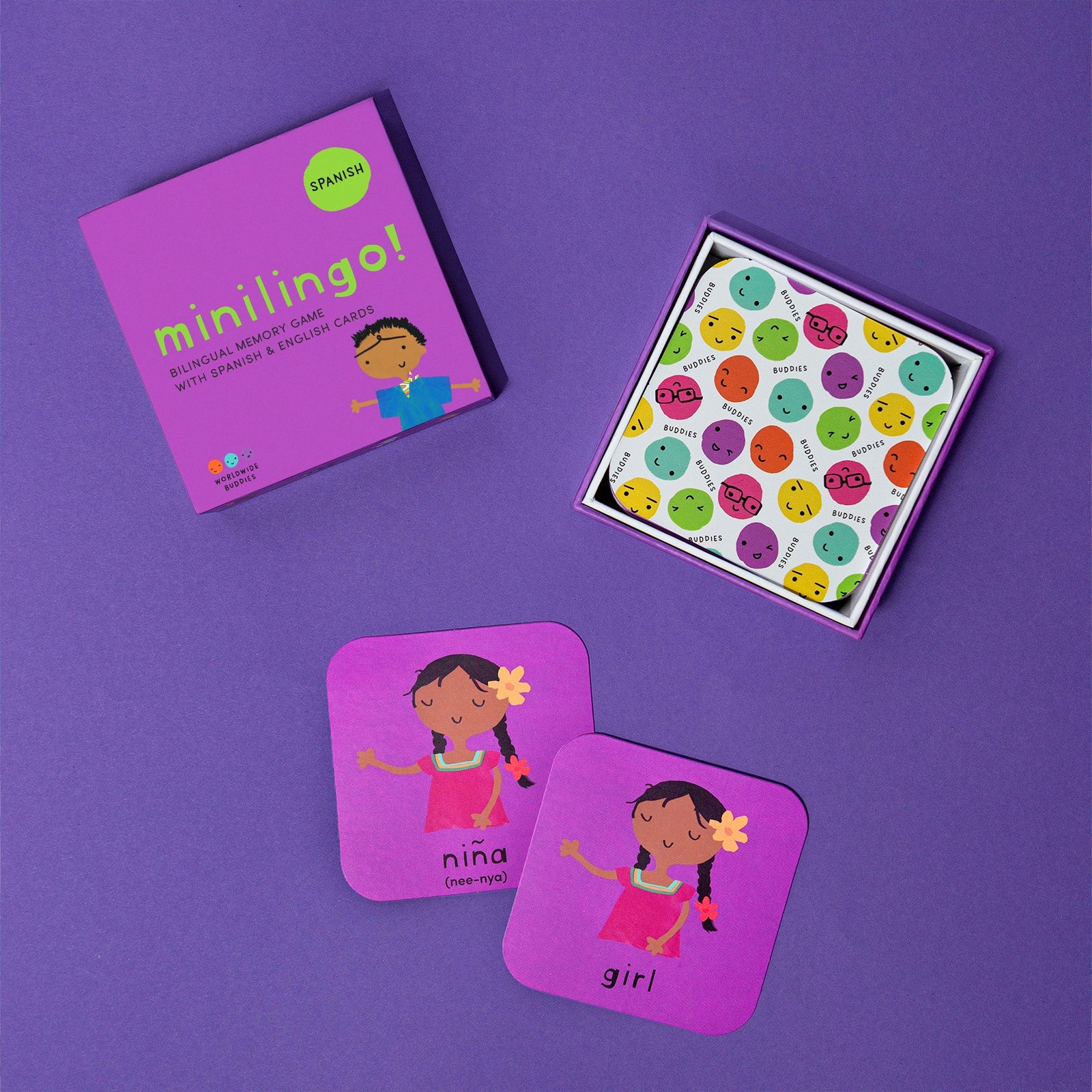 Minilingo, English/spanish Bilingual Flashcards