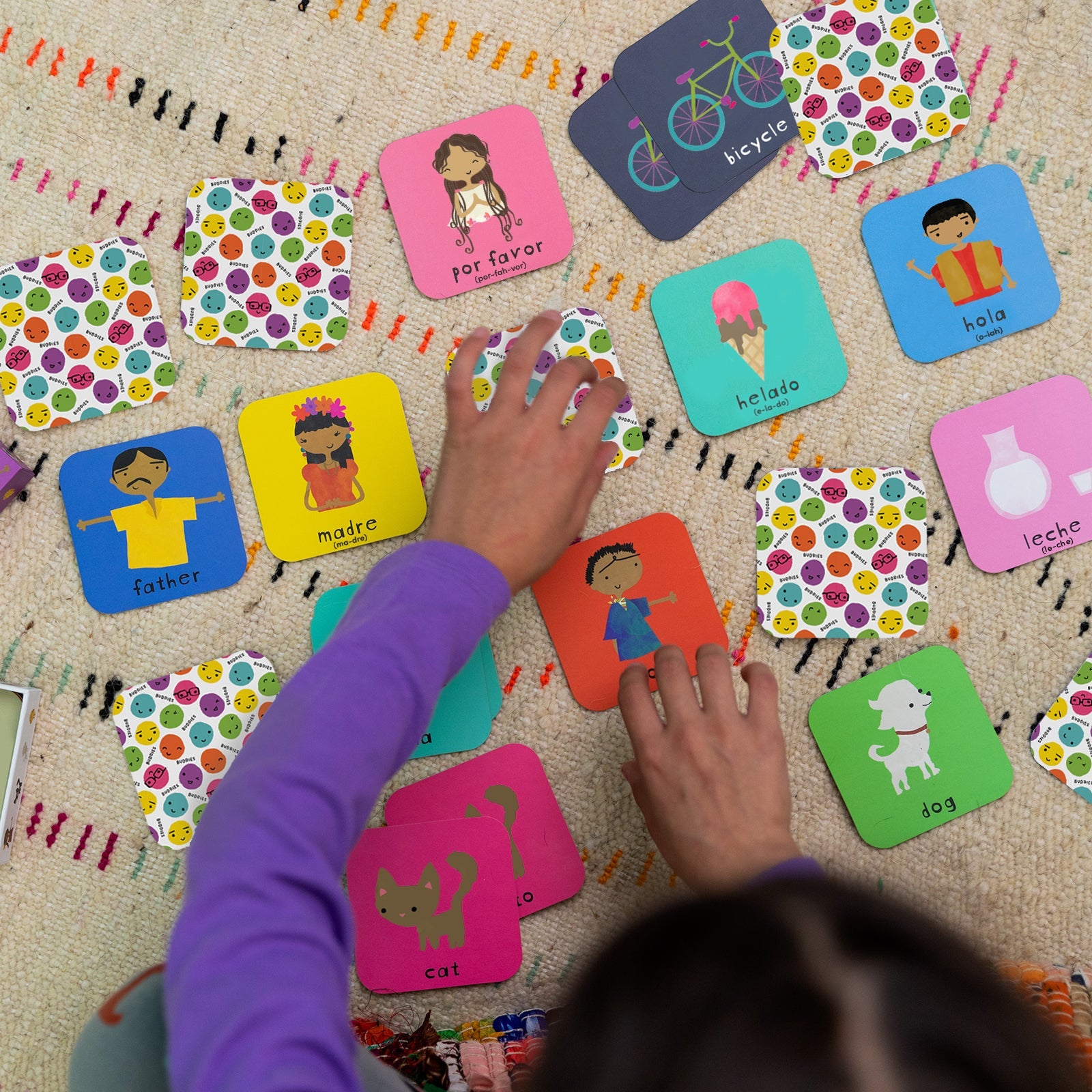 Minilingo, English/spanish Bilingual Flashcards