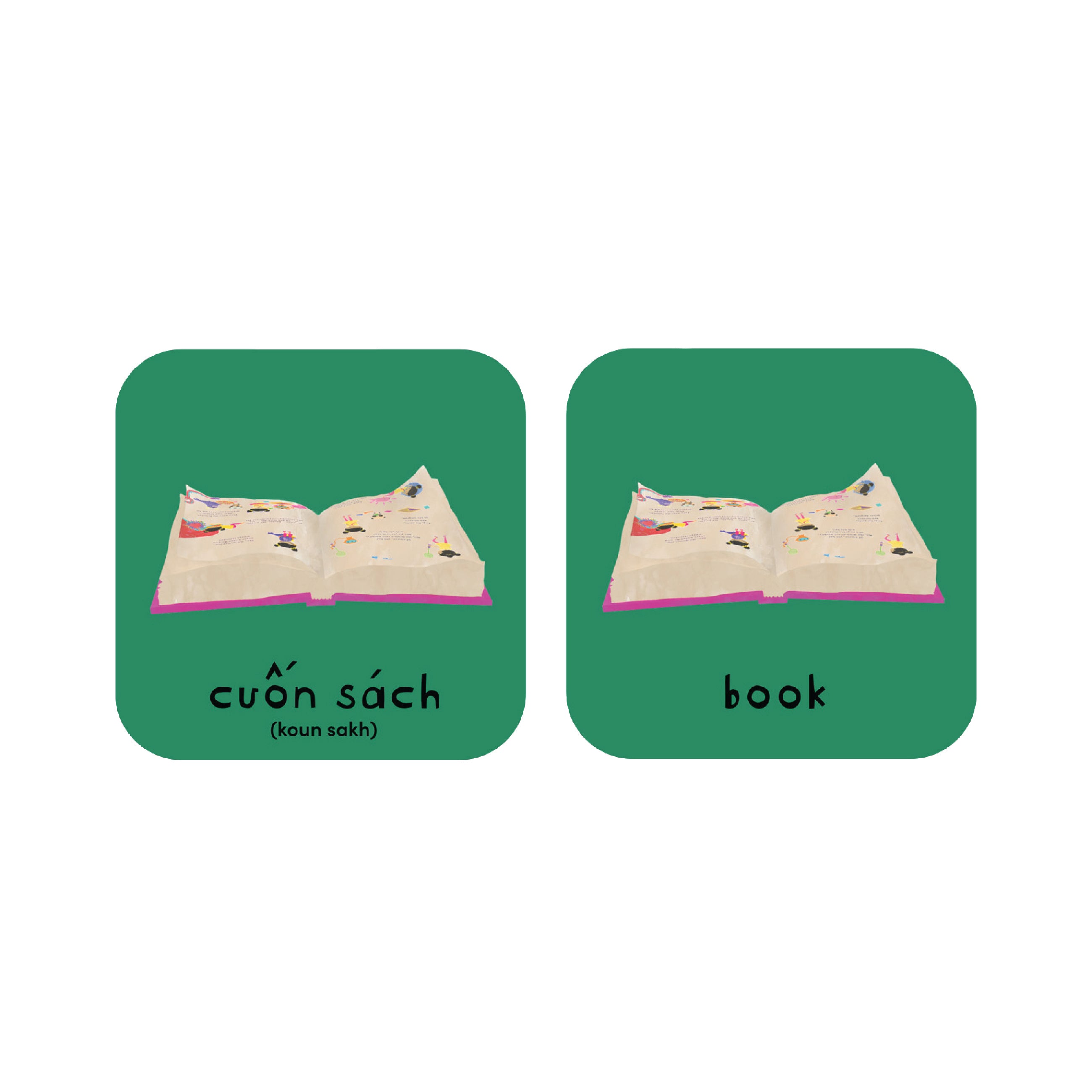 Minilingo, English/vietnamese Flashcards