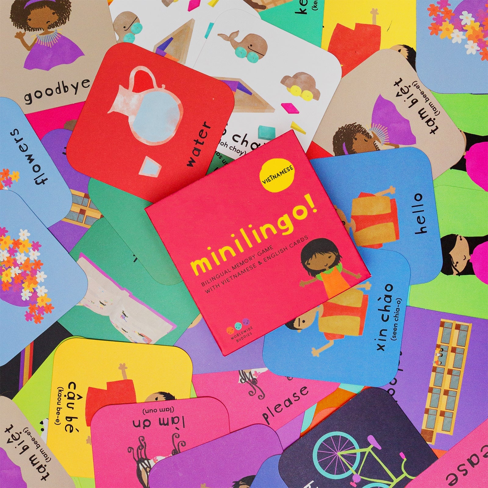 Minilingo, English/vietnamese Flashcards